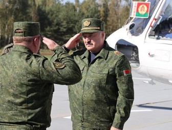 Lukashenko impressed by Zapad 2021 exercise