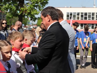 Торжественное мероприятие, посвящённое Дню Государственного флага, Государственного герба и Государственного гимна Республики Беларусь