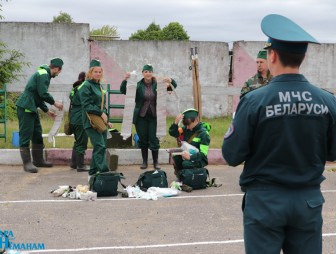 Соревновались санитарные и пожарные дружины Мостовщины – выявили лучших