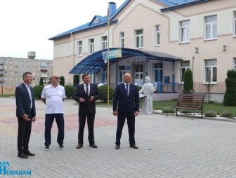 Мостовщину посетил глава администрации Черняховска Сергей Булычёв