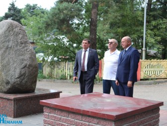 Мостовщину посетил глава администрации Черняховска Сергей Булычёв