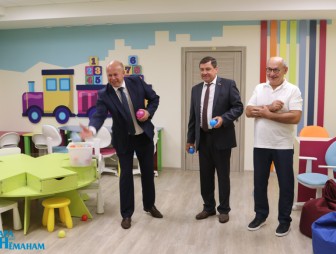 Мостовщину посетил глава администрации Черняховска Сергей Булычёв