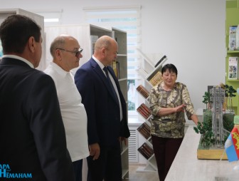 Мостовщину посетил глава администрации Черняховска Сергей Булычёв