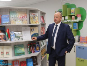 Мостовщину посетил глава администрации Черняховска Сергей Булычёв