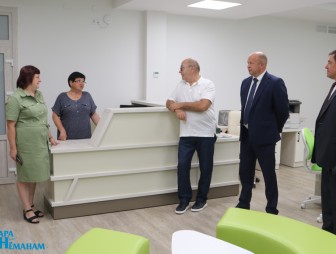 Мостовщину посетил глава администрации Черняховска Сергей Булычёв