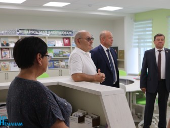 Мостовщину посетил глава администрации Черняховска Сергей Булычёв