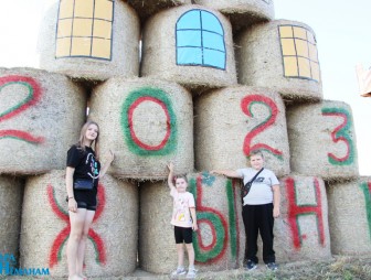 Обряд Дожинок КСУП «Имени Адама Мицкевича»