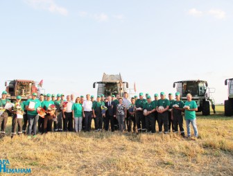 Обряд Дожинок КСУП «Имени Адама Мицкевича»