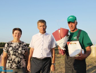 Обряд Дожинок КСУП «Имени Адама Мицкевича»