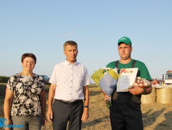 Обряд Дожинок КСУП «Имени Адама Мицкевича»