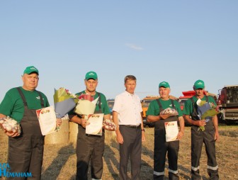 Обряд Дожинок КСУП «Имени Адама Мицкевича»