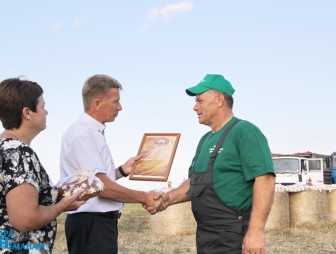 Обряд Дожинок КСУП «Имени Адама Мицкевича»