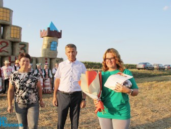 Обряд Дожинок КСУП «Имени Адама Мицкевича»