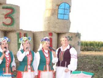 Обряд Дожинок КСУП «Имени Адама Мицкевича»