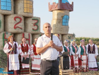 Обряд Дожинок КСУП «Имени Адама Мицкевича»