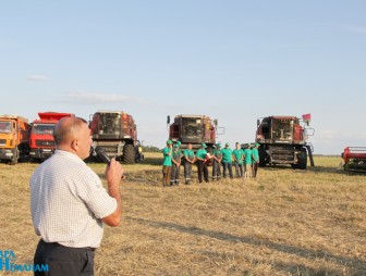 Обряд Дожинок КСУП «Имени Адама Мицкевича»