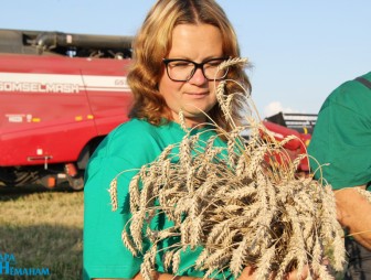 Обряд Дожинок КСУП «Имени Адама Мицкевича»