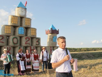 Обряд Дожинок КСУП «Имени Адама Мицкевича»