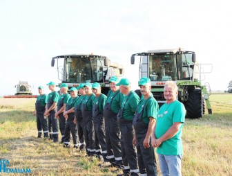Обряд Дожинок КСУП «Имени Адама Мицкевича»