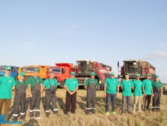 Обряд Дожинок КСУП «Имени Адама Мицкевича»