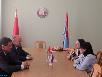 Мостовщина принимает гостей из Воронежской области