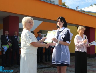 Линенйка в СШ 5