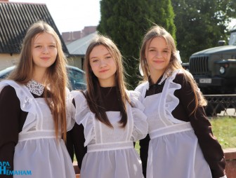 Линейка в Гимназии