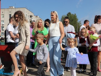 Линейка в Гимназии