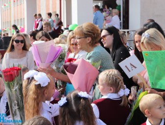 Линейка в Гимназии