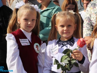 Линейка в Гимназии