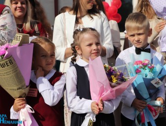 Линейка в Гимназии