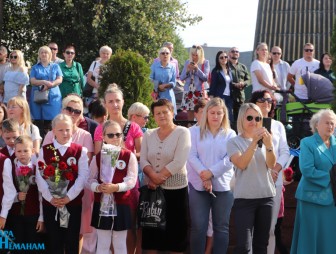 Линейка в Гимназии