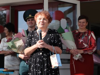 Линейка в Гимназии