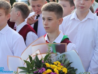 Линейка в Гимназии