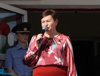 Линейка в Гимназии