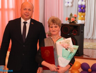 Награждение животноводов ОАО 'Черлёна'