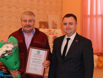 Награждение животноводов ОАО 'Черлёна'