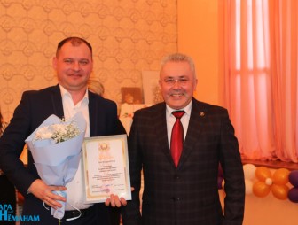 Награждение животноводов ОАО 'Черлёна'