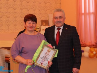 Награждение животноводов ОАО 'Черлёна'