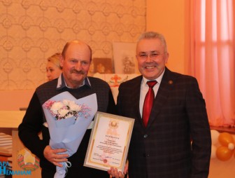 Награждение животноводов ОАО 'Черлёна'