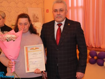 Награждение животноводов ОАО 'Черлёна'