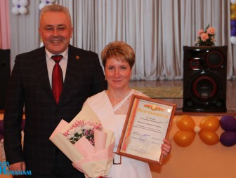 Награждение животноводов ОАО 'Черлёна'