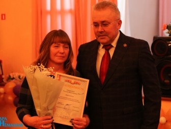 Награждение животноводов ОАО 'Черлёна'