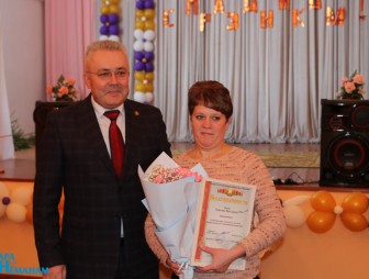 Награждение животноводов ОАО 'Черлёна'