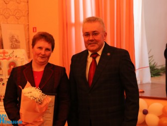 Награждение животноводов ОАО 'Черлёна'