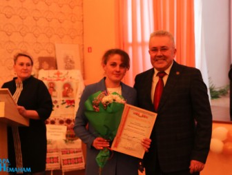 Награждение животноводов ОАО 'Черлёна'