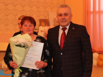 Награждение животноводов ОАО 'Черлёна'