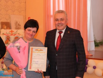 Награждение животноводов ОАО 'Черлёна'