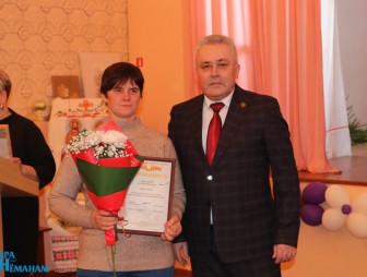 Награждение животноводов ОАО 'Черлёна'