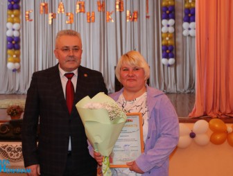 Награждение животноводов ОАО 'Черлёна'